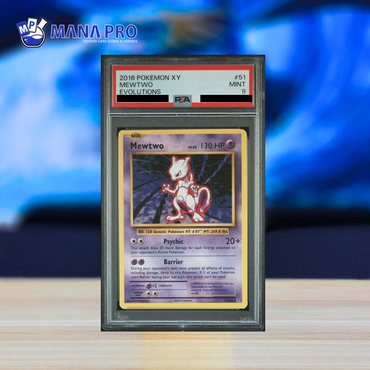 (PSA 9) 2016 POKEMON XY EVOLUTIONS #51 MEWTWO EVOLUTIONS