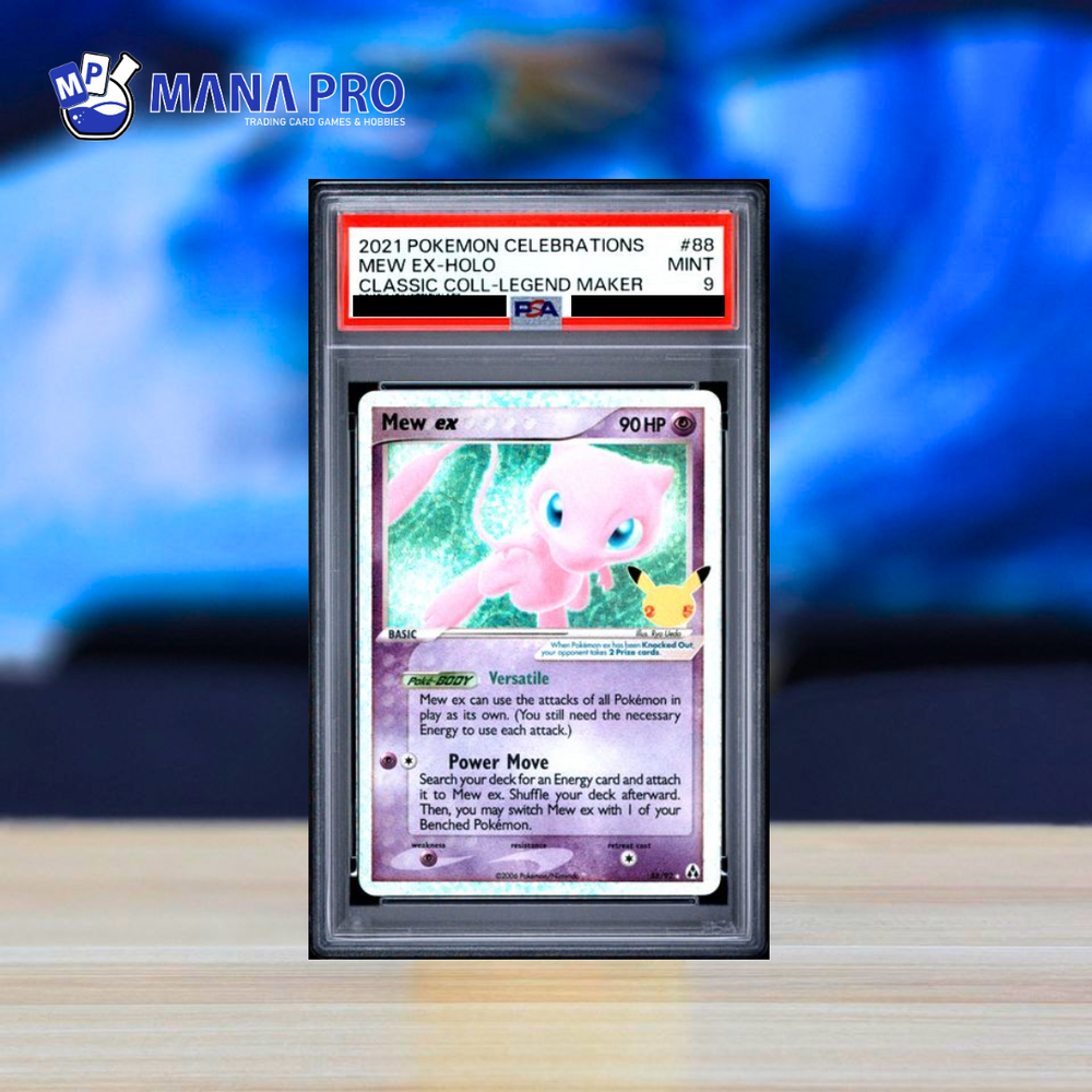 (PSA 9) 2021 POKEMON CELEBRATIONS CLASSIC COLLECTION #88 MEW EX-HOLO CLASSIC COLL-LEGEND MAKER