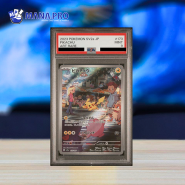 (PSA 9) 2023 POKEMON JAPANESE SV2a-POKEMON 151 #173 PIKACHU ART RARE