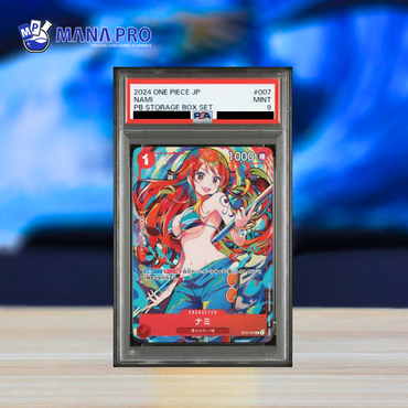 (PSA 9) 2024 ONE PIECE JAPANESE PREMIUM BOOSTER -ONE PIECE CARD THE BEST- STORAGE BOX SET #007 NAMI