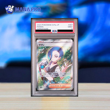(PSA 9) 2024 POKEMON JAPANESE SV5a-CRIMSON HAZE #087 PERRIN SUPER RARE