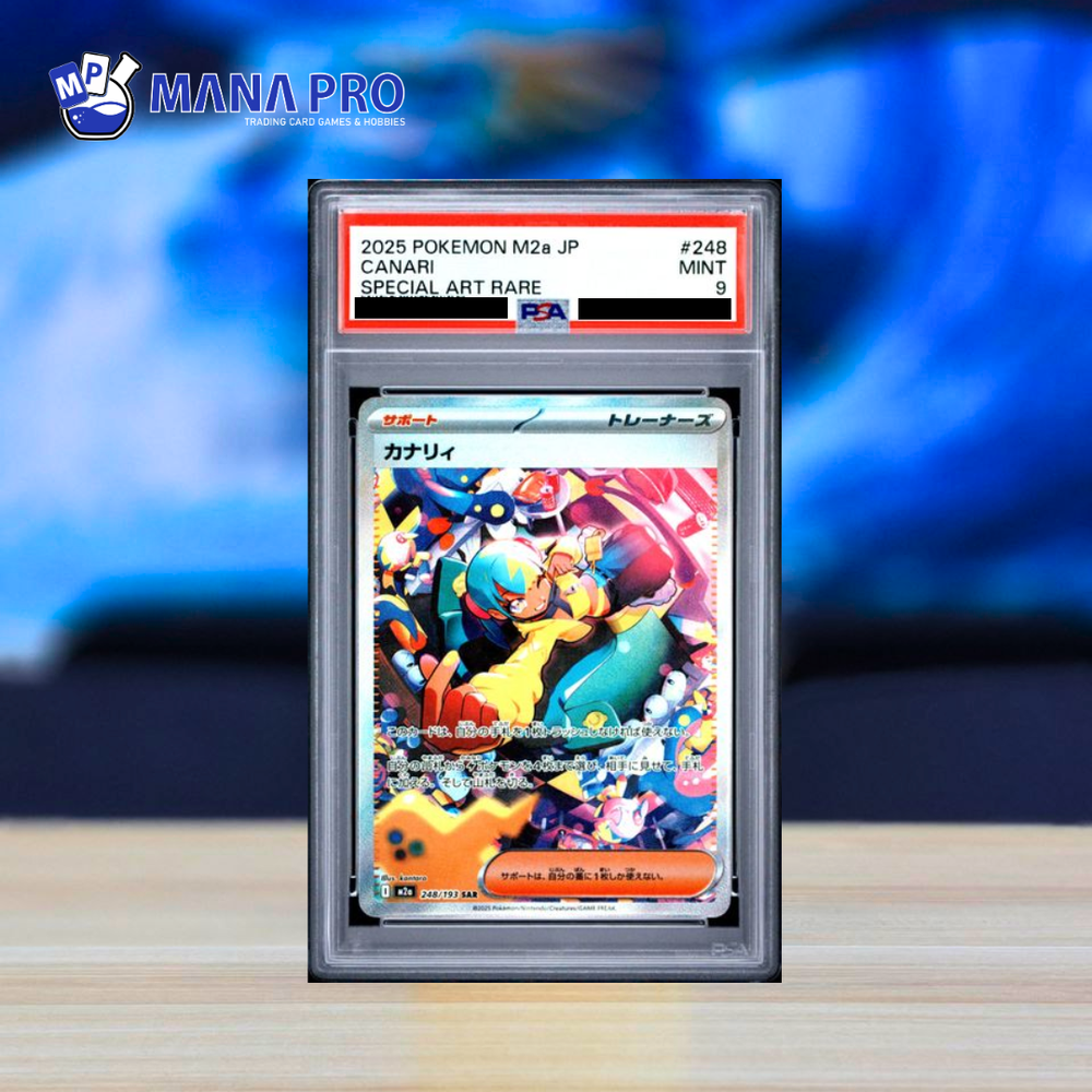 (PSA 9) 2025 POKEMON JAPANESE M2a-MEGA DREAM ex #248 CANARI SPECIAL ART RARE