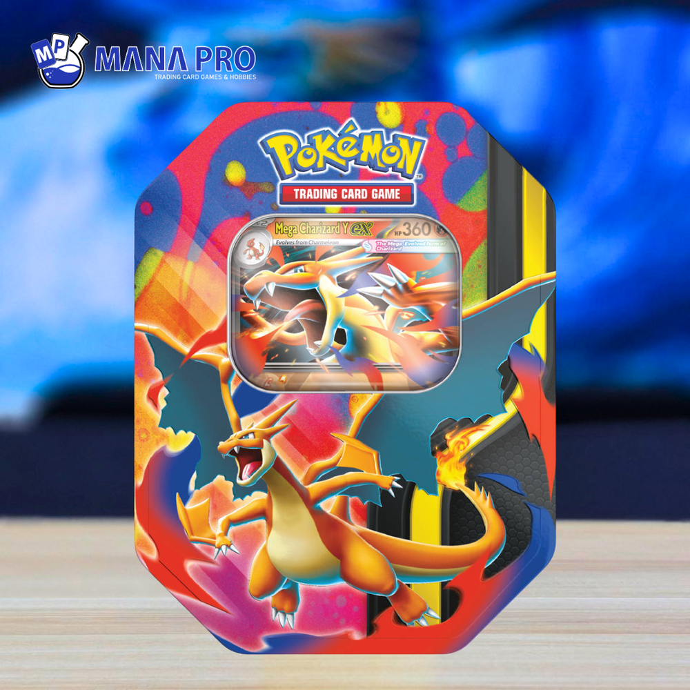 Pokemon TCG: Mega Charizard Tin (Mega Charizard Y EX)