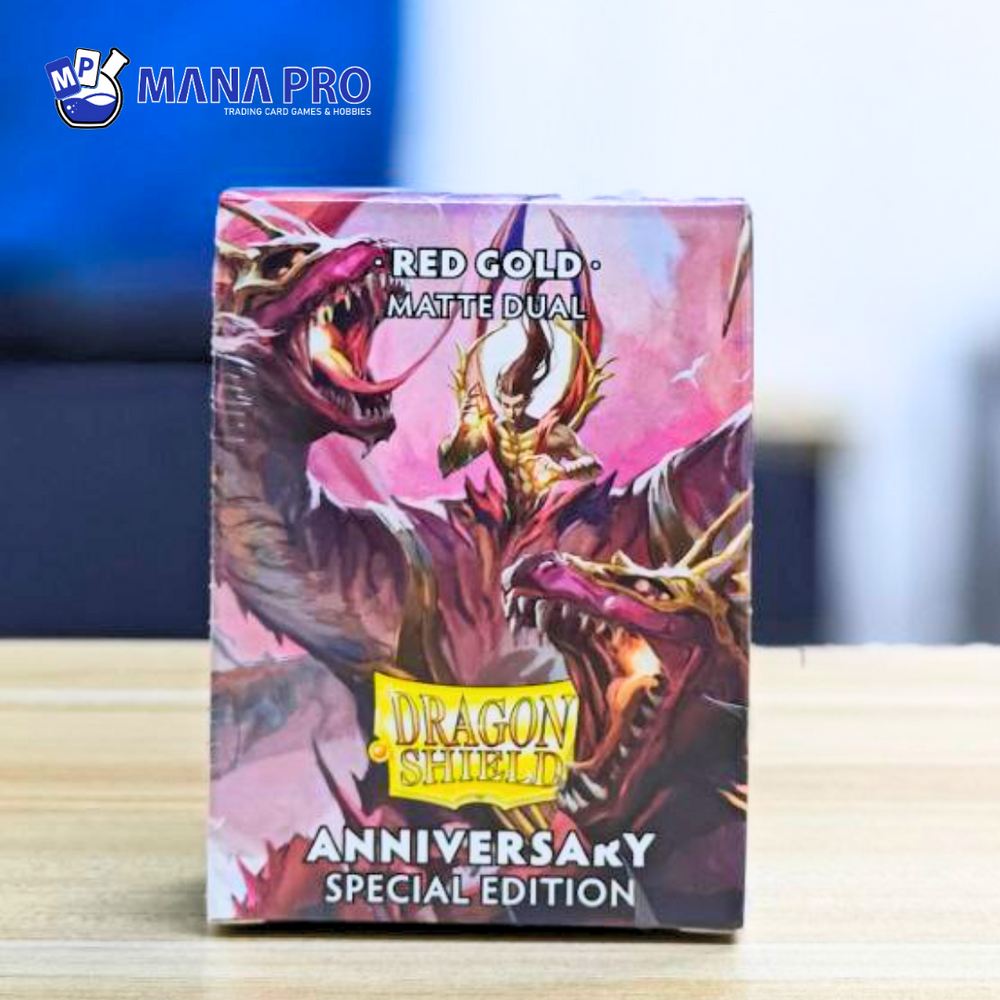 DRAGON SHIELD RED GOLD DUAL MATTE SPECIAL EDITION SLEEVE