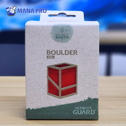 ULTIMATE GUARD BOULDER RETURN TO EARTH RED 100+ DECK CASE