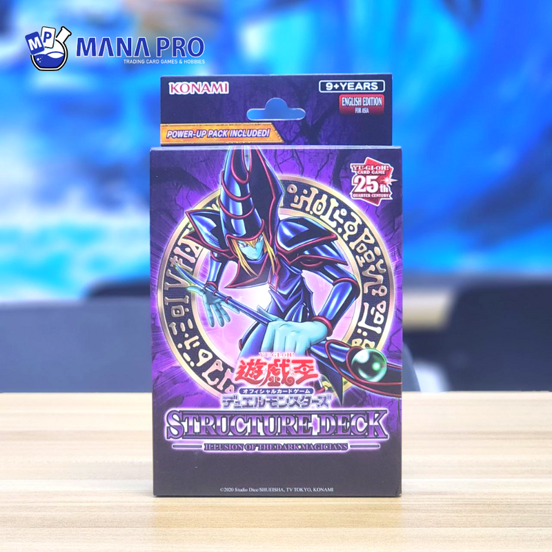 STRUCTURE DECK ILLUSION OF THE DARK MAGICIANS (SDID) ASIA ENGLISH