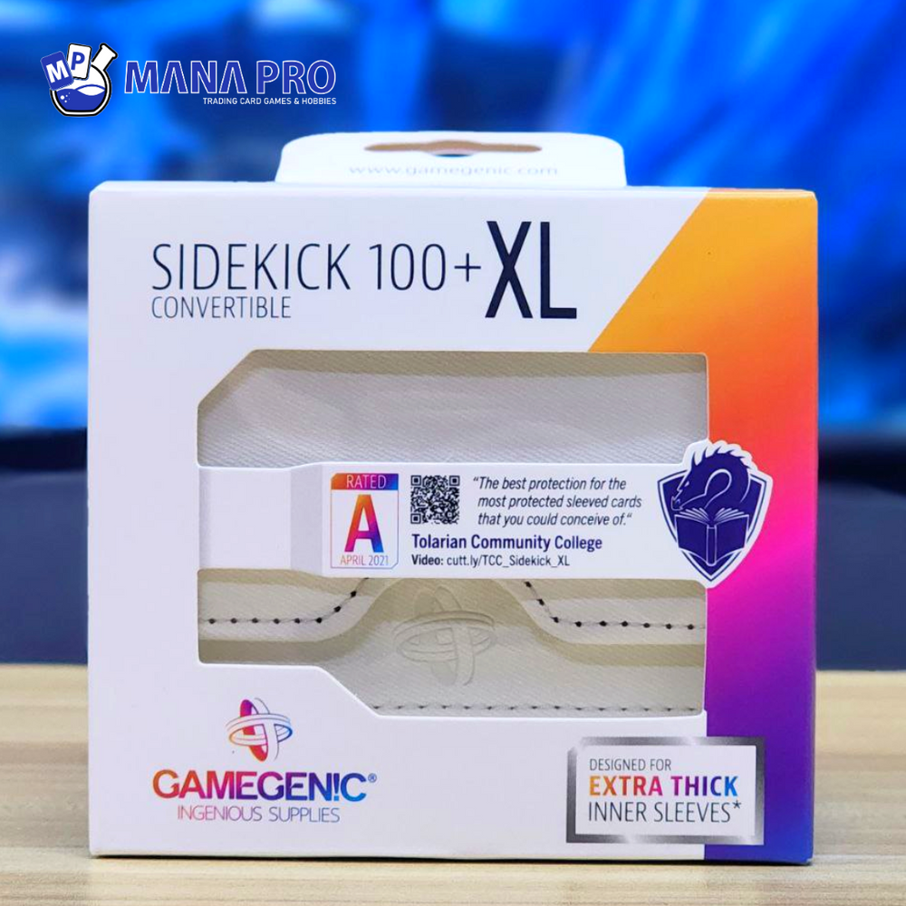 GAMEGENIC SIDEKICK 100+ XL WHITE CONVERTIBLE