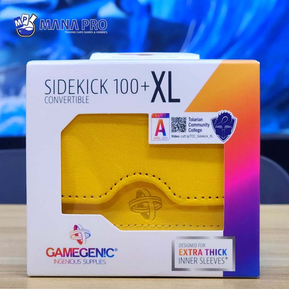GAMEGENIC SIDEKICK 100+ XL YELLOW CONVERTIBLE