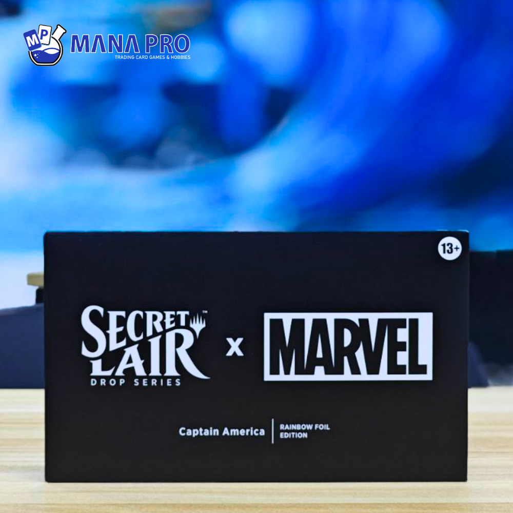 SECRET LAIR DROP: SECRET LAIR X MARVEL'S CAPTAIN AMERICA (RAINBOW FOIL EDITION)