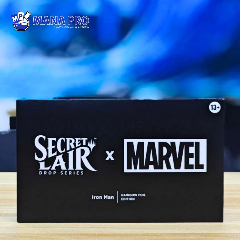 SECRET LAIR DROP: SECRET LAIR X MARVEL'S IRON MAN (RAINBOW FOIL EDITION)