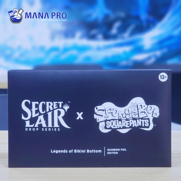 Secret Lair Drop: Our Boss is on Vacation Superdrop - Spongebob Squarepants: Legends of Bikini Bottom (Rainbow Foil Edition)