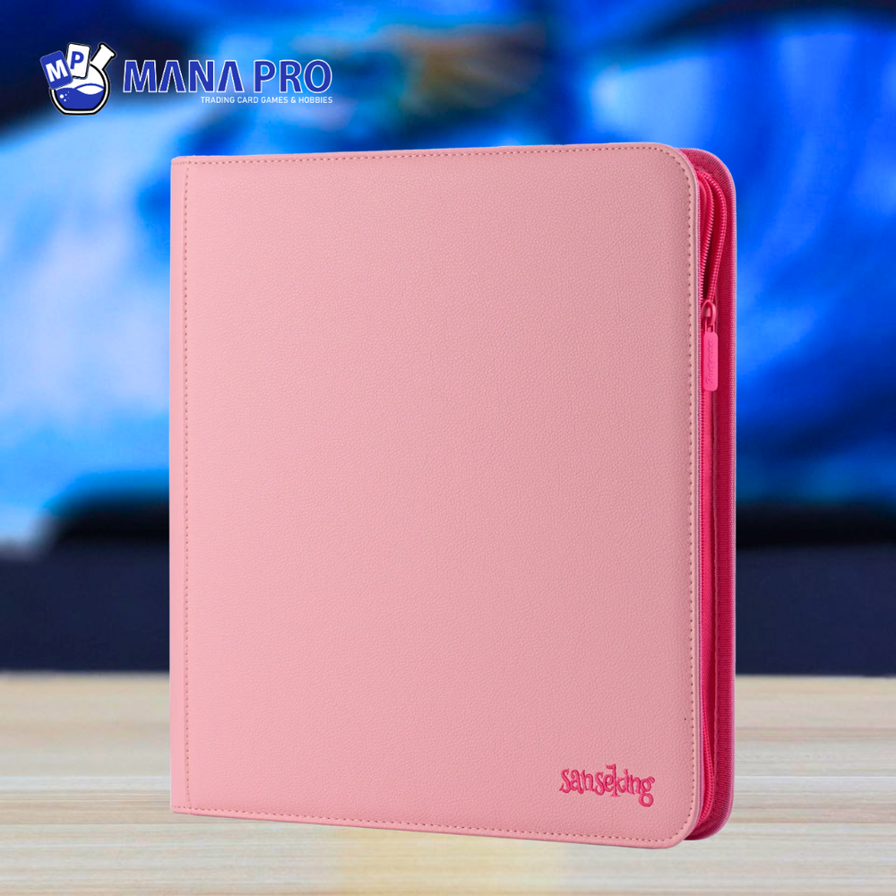 12 Pockets Card Binder - Pink