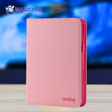 9 Pockets Card Binder - Pink