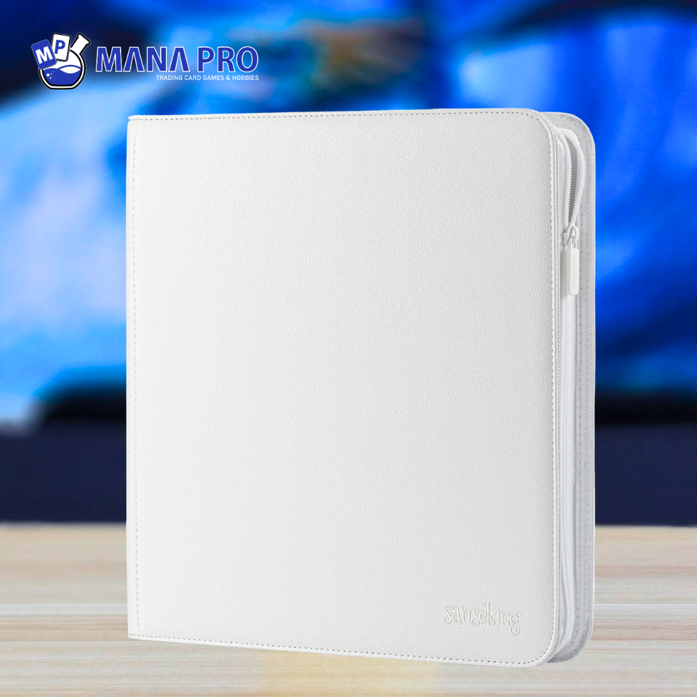 12 Pockets Card Binder - White