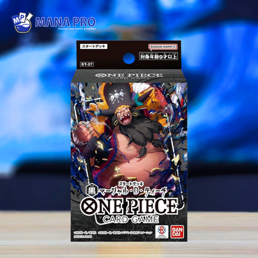 ONE PIECE CARD GAME Black Marshall.D.Teach Starter Deck [ST-27]