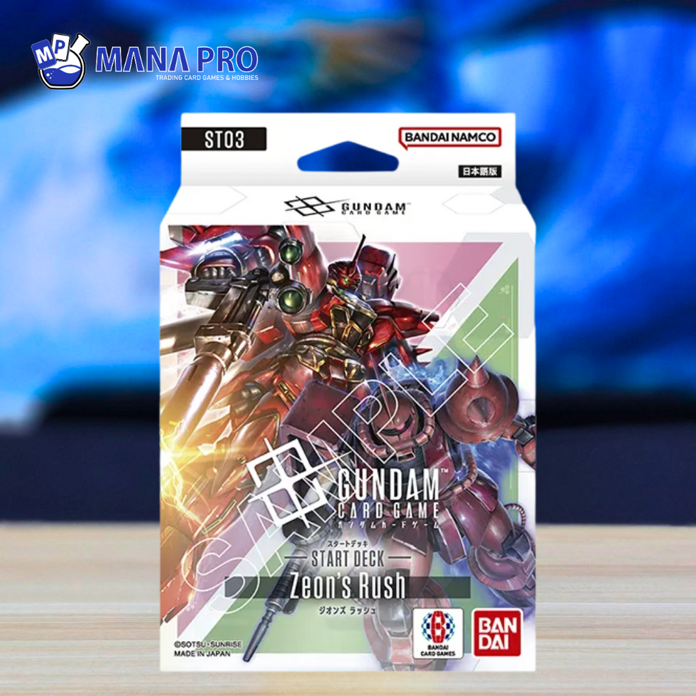 Gundam Card Game Starter Deck Zeon's Rush [ST03]