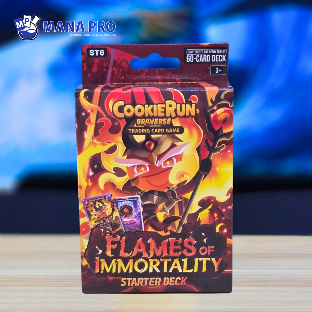 Cookierun Card Game - Starter Deck Flames Of Immortality ST6