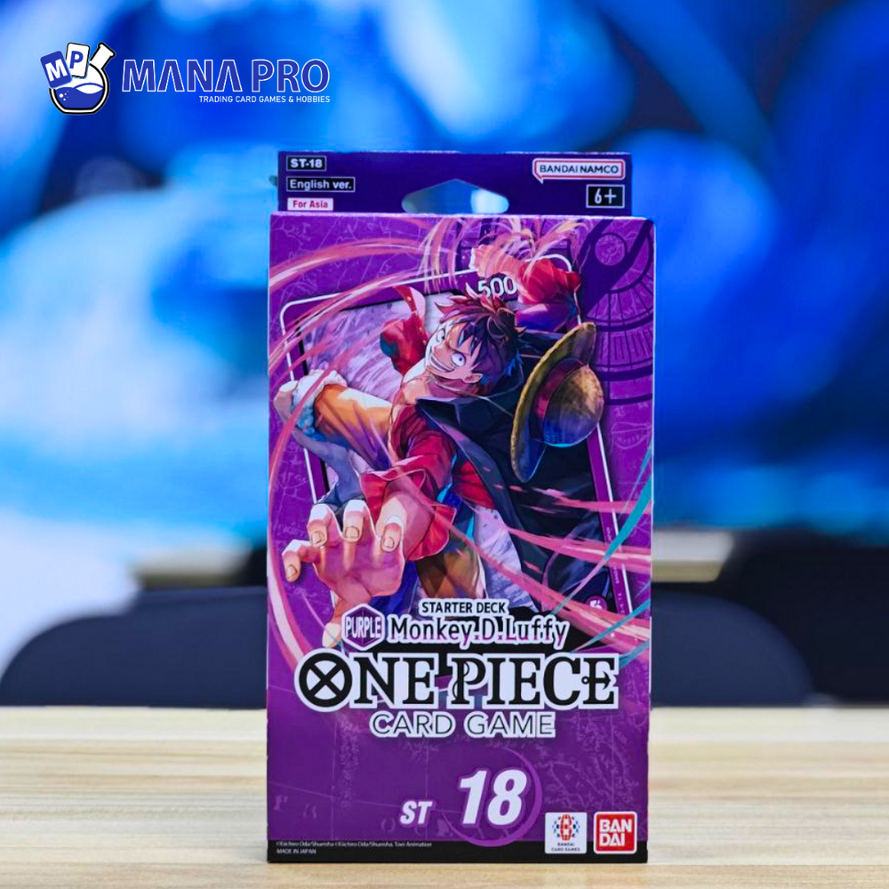 ONE PIECE CARD GAME START DECK LUFFY [ST- 18] FOR ASIA (ENGLISH)