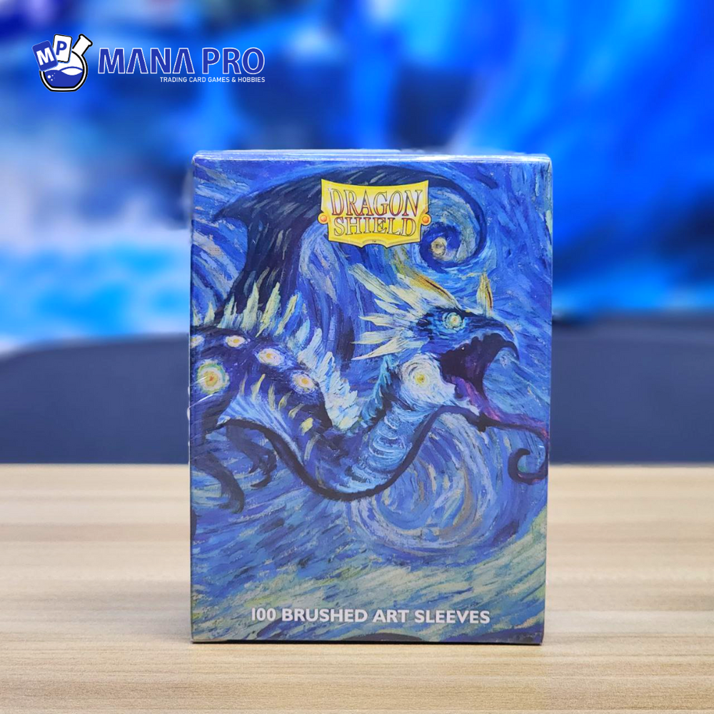 starry night card sleeves DRAGON SHIELD STARRY NIGHT BRUSHED ART