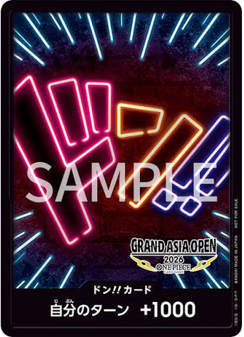 DON Card (Neon) Grand Asia Open 2026