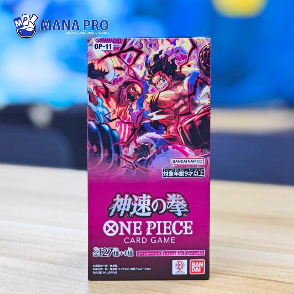 ONE PIECE CARD GAME - A FIST OF DIVINE SPEED BOOSTER BOX (OP11)