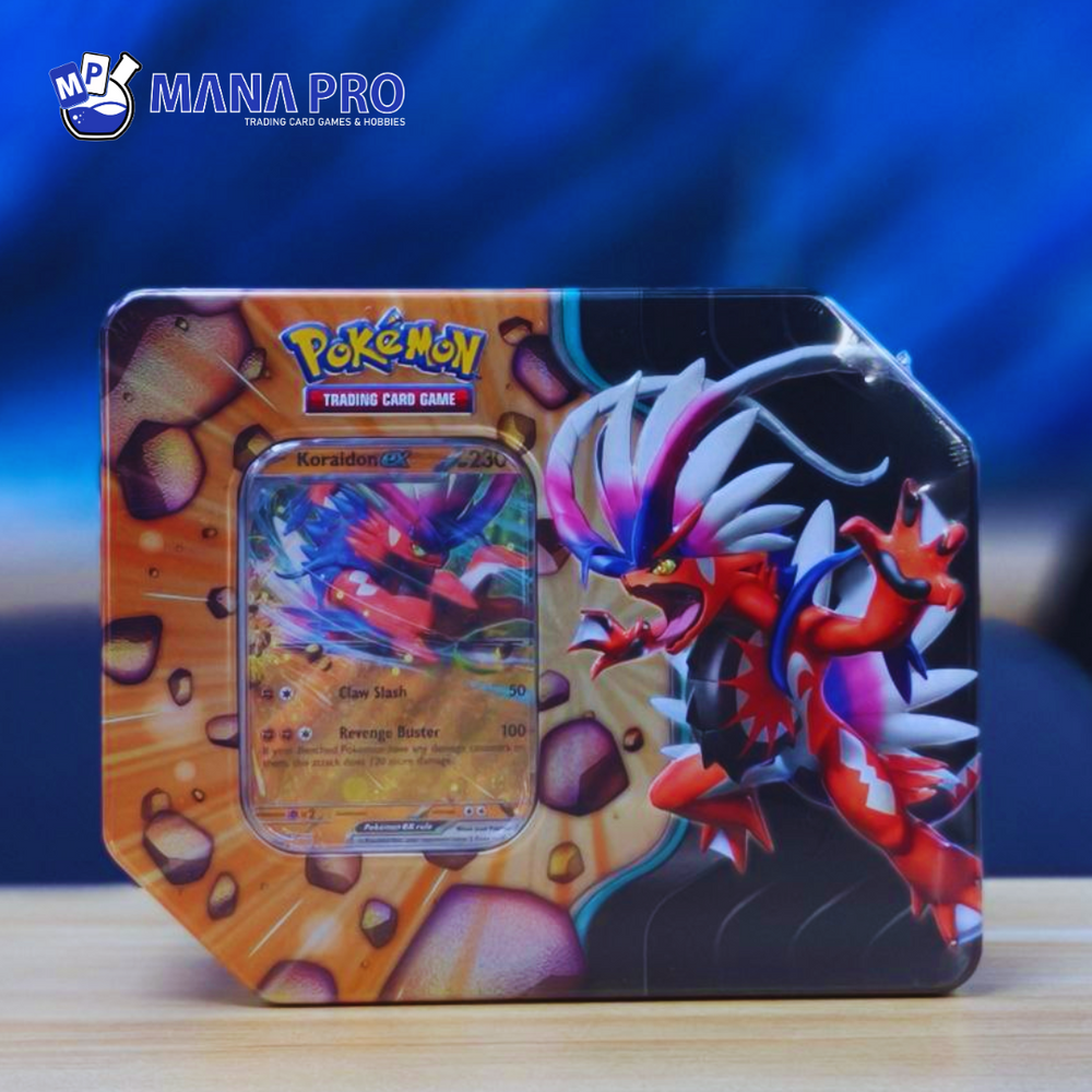 Slashing Legends Tin (Koraidon ex) - Big Slashing Legends Tin (Koraidon ex) - Big