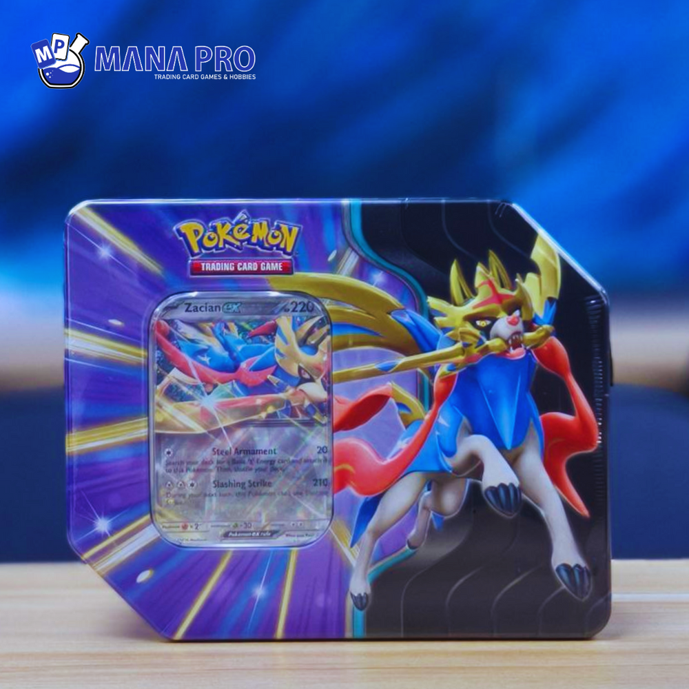 Slashing Legends Tin (Zacian ex) - Big Slashing Legends Tin (Zacian ex) - Big