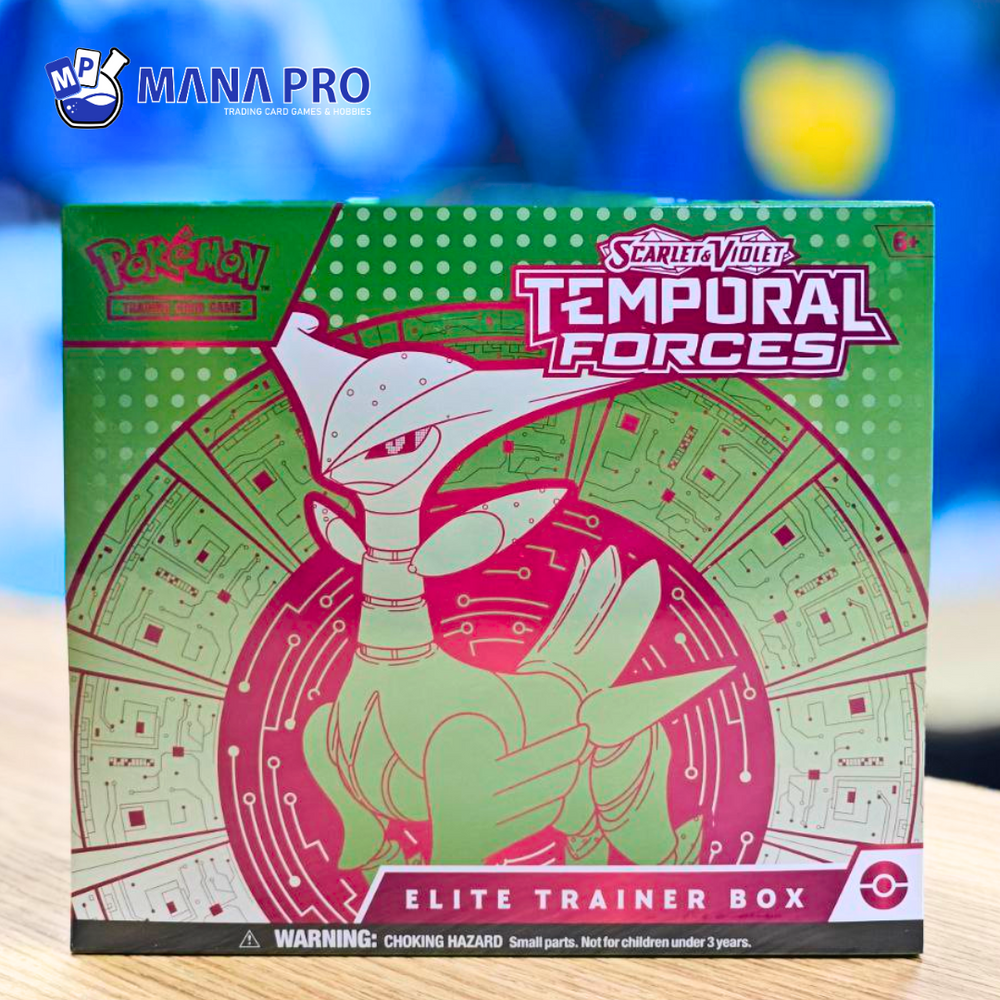 Scarlet & Violet: Temporal Forces - Elite Trainer Box (Iron Leaves)