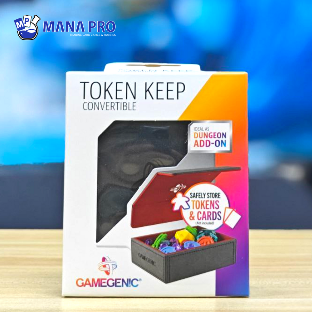 GAMEGENIC TOKEN KEEP GRAY & RED