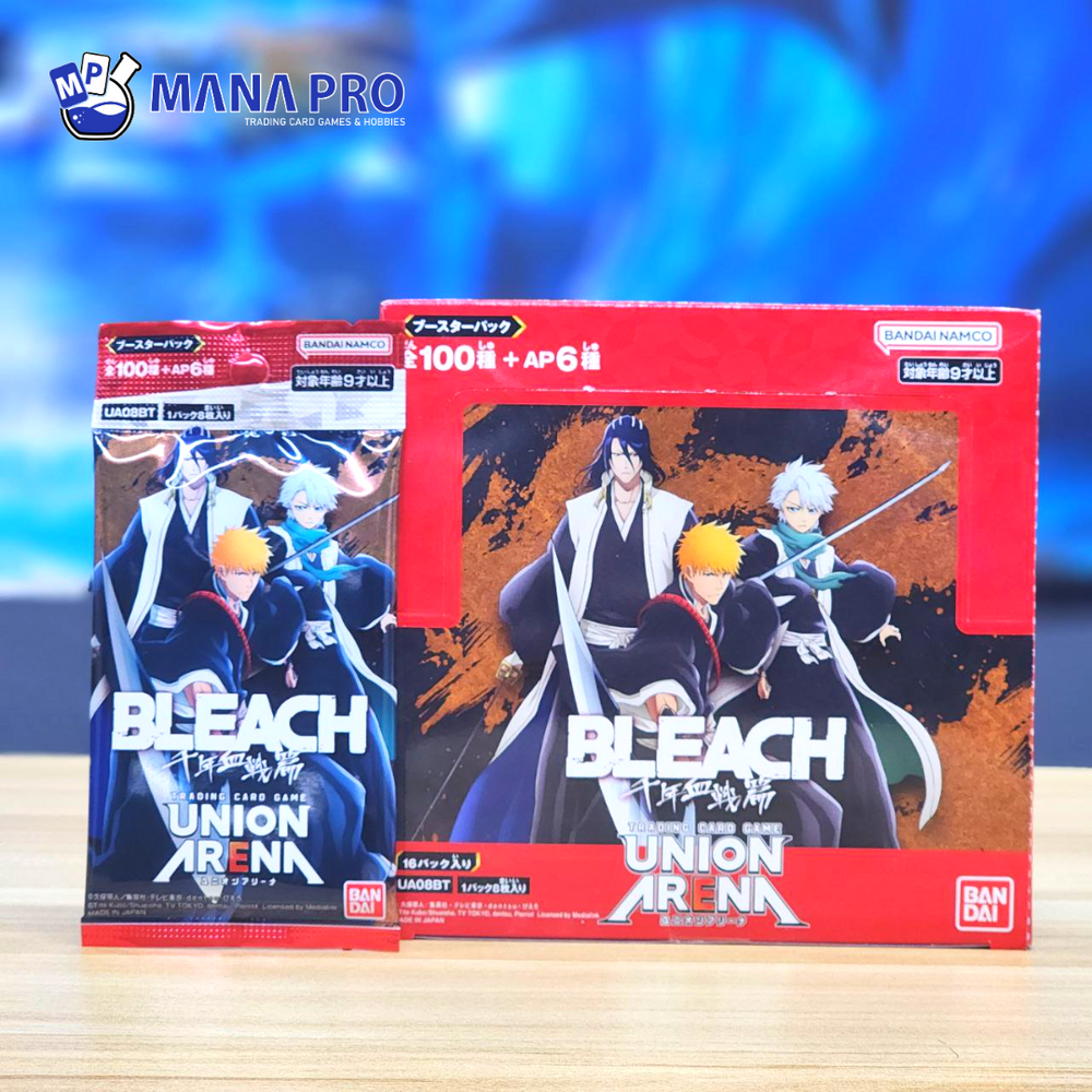 bleach thousand year blood war booster box Union Arena: BLEACH: Thousand-Year Ichigo and popular characters from the Thirteen Court Guard Squads and Stern Ritters gather in large numbers BLEACH THE THOUSAND-YEAR BLOOD WAR