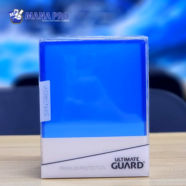 ULTIMATE GUARD BOULDER BLUE/WHITE 100+ DECK CASE SYNERGY SERIES
