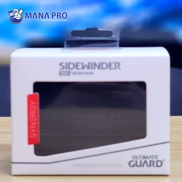 ULTIMATE GUARD SIDEWINDER BLACK/RED 100+ DECK CASE SYNERGY SERIES