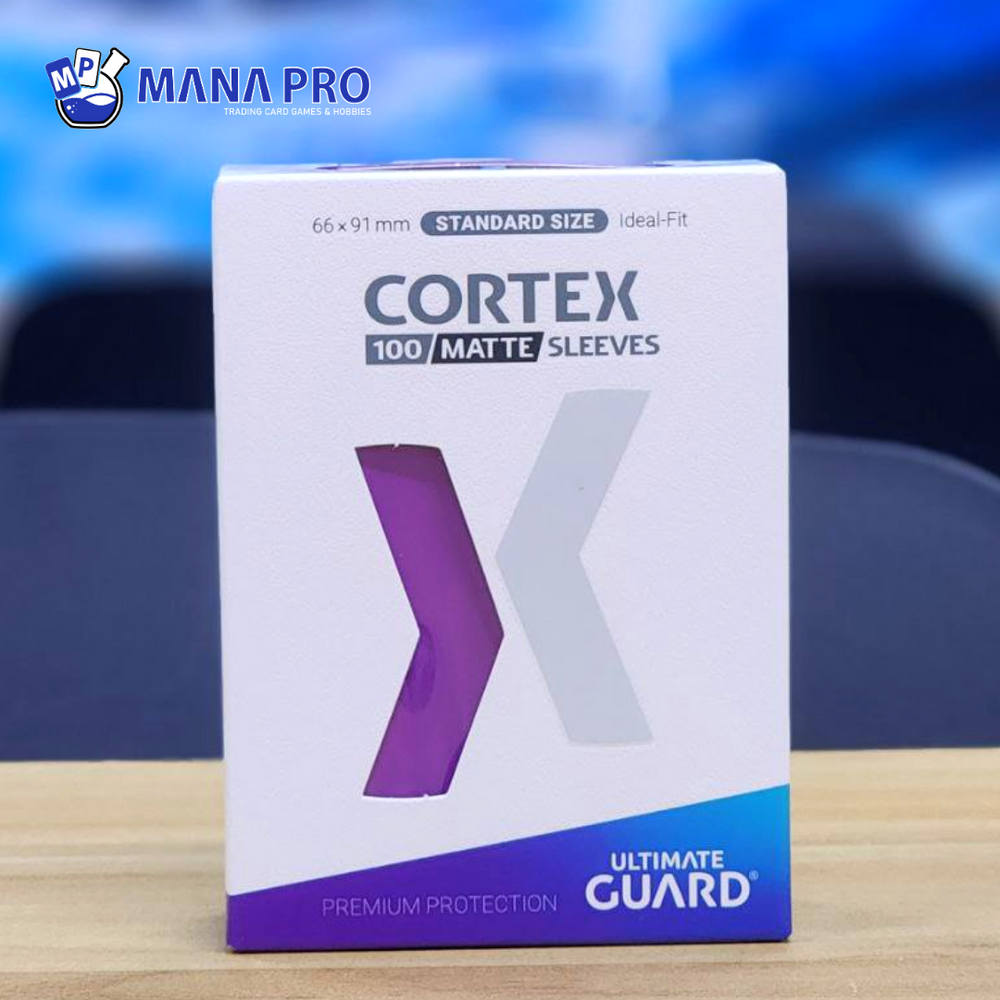 ULTIMATE GUARD CORTEX MATTE PURPLE STANDARD SIZE SLEEVE ULTIMATE GUARD CORTEX MATTE PURPLE STANDARD SIZE SLEEVE