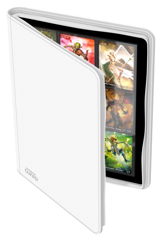 ULTIMATE GUARD ZIPFOLIO 360 WHITE 18-POCKET XENOSKIN