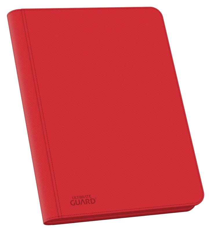 ULTIMATE GUARD ZIPFOLIO 360 RED 18-POCKET XENOSKIN