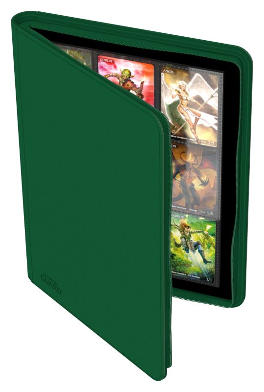 ULTIMATE GUARD ZIPFOLIO 360 GREEN 18-POCKET XENOSKIN