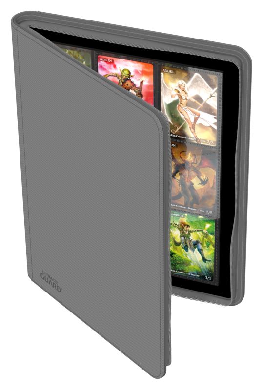 ULTIMATE GUARD ZIPFOLIO 360 GREY 18-POCKET XENOSKIN