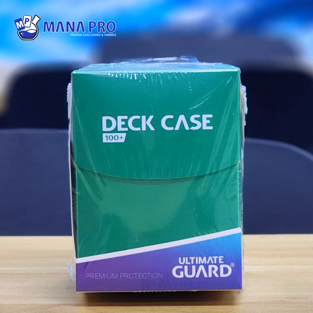 ULTIMATE GUARD GREEN 100+ DECK CASE