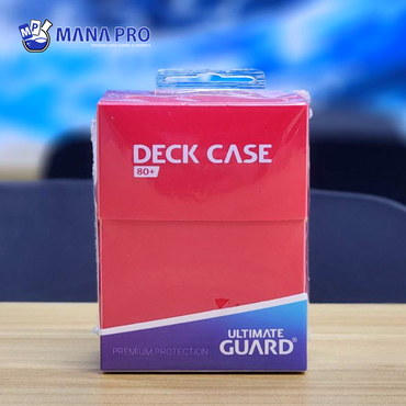 ULTIMATE GUARD RED 80+ DECK CASE