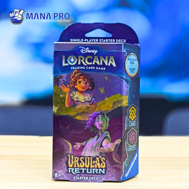 lorcana ursula starter deck URSULA'S RETURN STARTER DECK (SAPPHIRE & STEEL)
