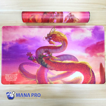 DRAGON SHIELD PLAYMAT WOOD DRAGON 2024