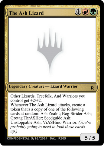 The Ash Lizard [Unknown Event]