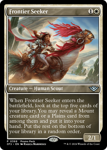 Frontier Seeker (Promo Pack) [Outlaws of Thunder Junction Promos]