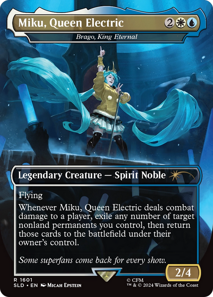 Miku, Queen Electric - Brago, King Eternal [Secret Lair Drop Series]