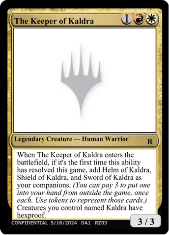 The Keeper of Kaldra [Unknown Event]