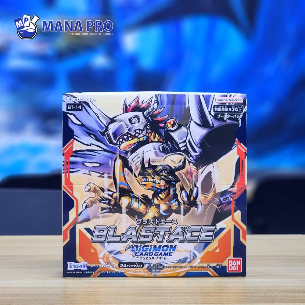 DIGIMON CARD GAME - BLAST ACE BOOSTER BOX BT14 DIGIMON CARD GAME - BLAST ACE BOOSTER BOX BT14