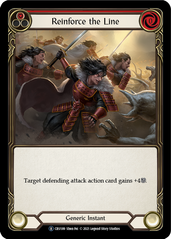 Reinforce the Line (Red) [CRU189] Unlimited Normal