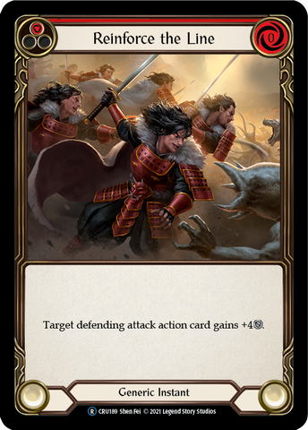 Reinforce the Line (Red) [CRU189] Unlimited Normal