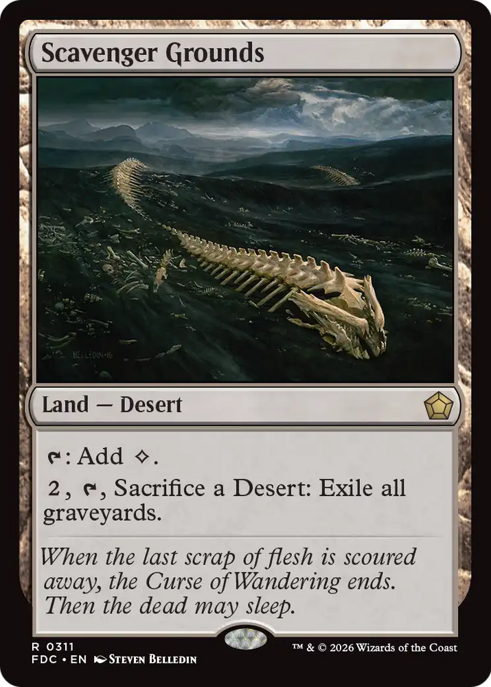 Scavenger Grounds [Foundations Commander]