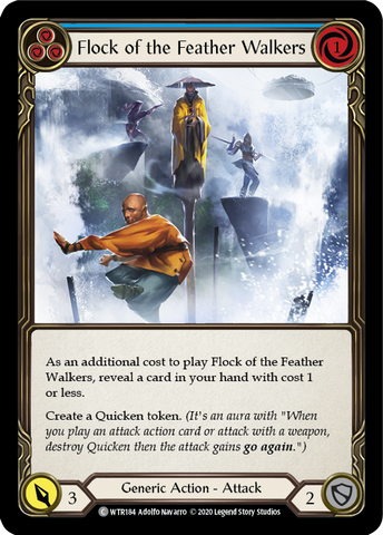 Flock of the Feather Walkers (Blue) [WTR184] Unlimited Edition Normal